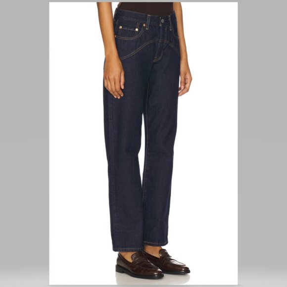 Levis 501 90s Western Jeans Dark Wash Deep Breathe NWT - Picture 10 of 10